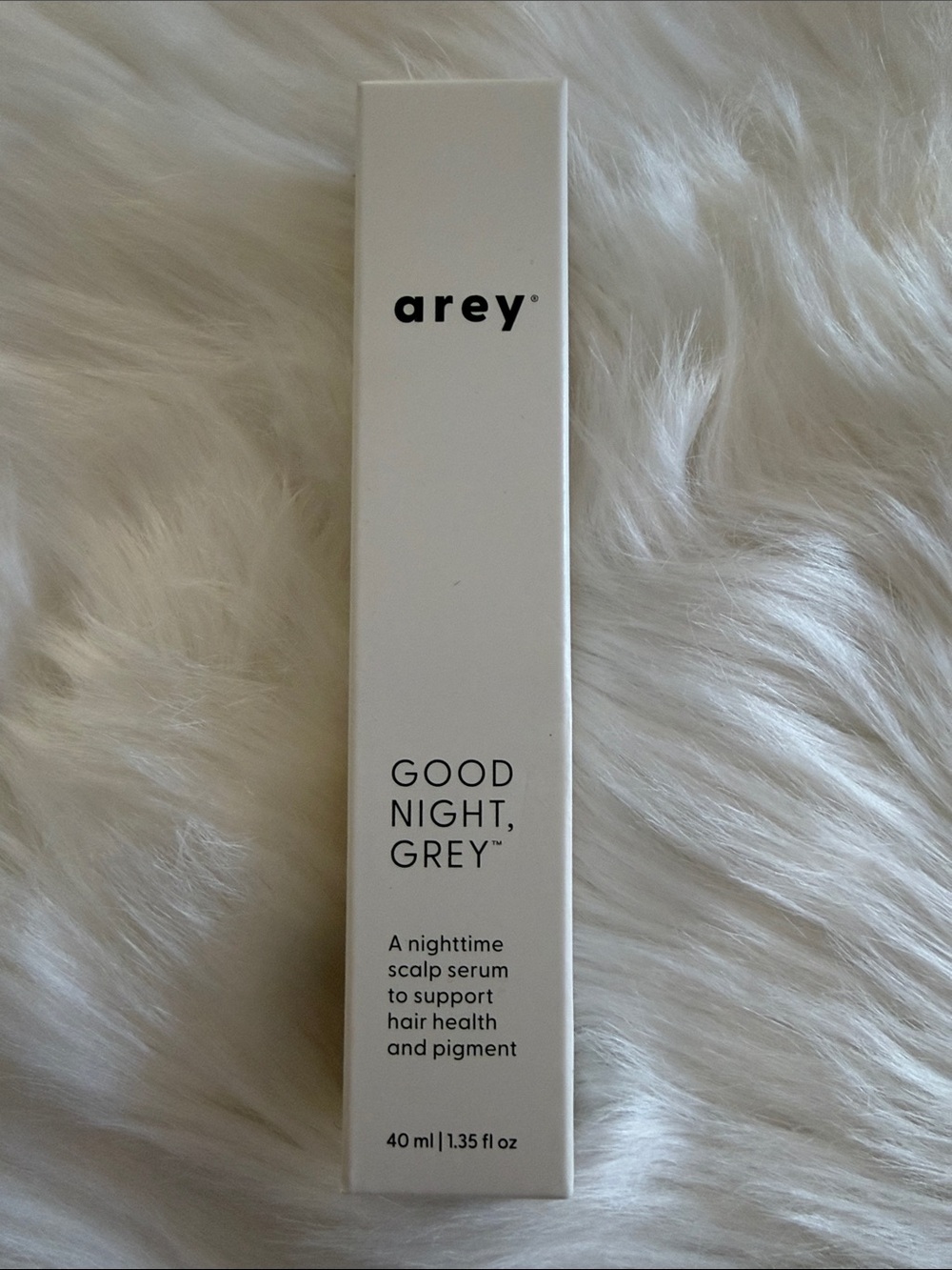 Good Night, Grey Nighttime Scalp Serum — White
